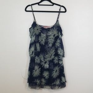 Juicy Couture Silk Floral Mini Dress